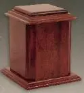 Solid Cherry Urn at Flanders" Burial Services